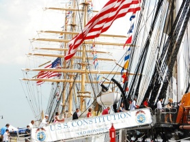 New citizens arrive on U.S.S. Constitution