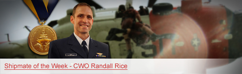 Shipmate of the Week - CWO Randall Rice