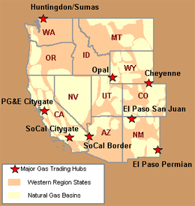 2009 Western Gas Regions