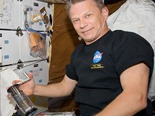 Astronaut Piers Sellers, activating