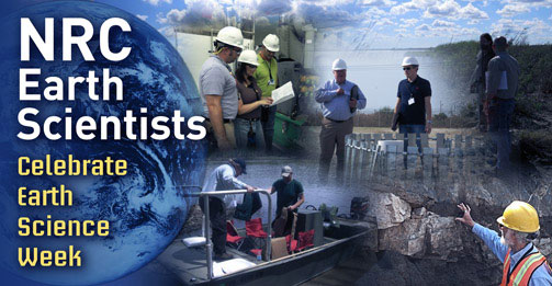 NRC�s earth scientists play an important role in carrying out the NRC�s mission of protecting public health and safety. 