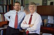 Eric Green and Francis Collins 