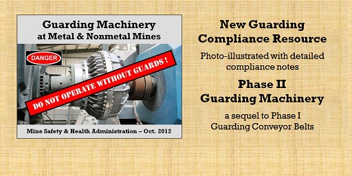 Guarding Machinery in Metal and Nonmetal Mines
