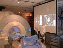 Photo of MRI system