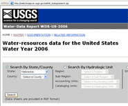 Picture of Water-Resources Data Page