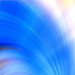 Digital image of color swirls of light