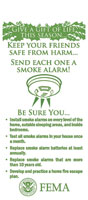 Christmas Tree Fire Safety Hang Tag Side 2