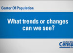 Center of Population: What trends or changes can we see?