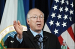 Secretary Salazar announcing DOI's 2011 budget proposal.