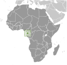 Location of Equatorial Guinea