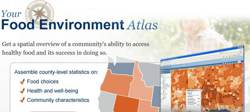 Get a spatial overview of a community's ability to access healthy food and its success in doing so.