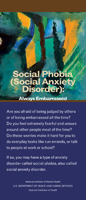 cover of social phobia trifold 