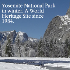 Yosemite in Winter.