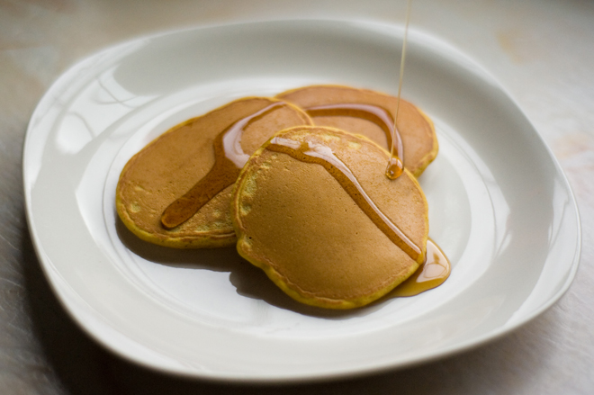 Pumpkins are a fall favorite so try our kidney friendly pumpkin pancakes that the whole family can enjoy!<br><br><br><br><br><br><br><br><span style='font-size:.8em;line-height:.4em;'>Photo Credit:<br>www.flickr.com/photos/<br>hlkljgk/4061179726</span>