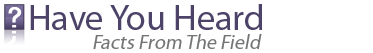 graphic of Have You Heard? logo