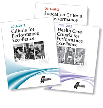 2011-2012 Baldrige Criteria Covers