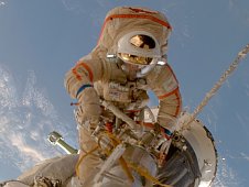 Astronaut at work