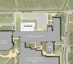 Artist rendering of new science facility