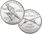 The 2012 Infantry Soldier Uncirculated Silver Dollar