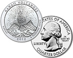 Hawai'i Volcanoes National Park Obverse and Reverse