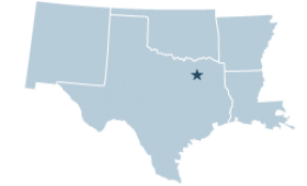 Region 6 covering Arkansas, Louisiana, New Mexico, Oklahoma, Texas
