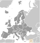 Location of Akrotiri