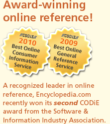 A recognized leader in online reference, Encyclopedia.com recently won its second CODiE award from the Software & Information Industry Association.
