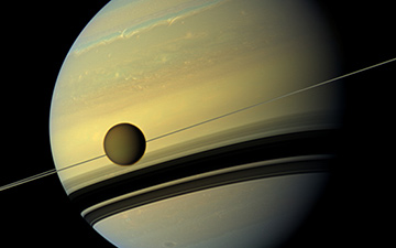 Cassini image of Saturn. Credit: NASA