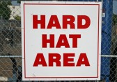 Sign - Hard Hat Area