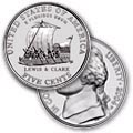 2004 Spring Design: "Keelboat Medal" Nickel Unicirculated