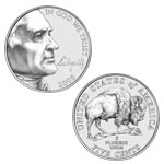 2005 First Design: "Grazing Buffalo" Uncirculated Nickel
