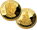 Martha Washington First Spouse Gold Proof Coin