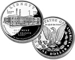 San Francisco Old Mint Proof Silver Dollar