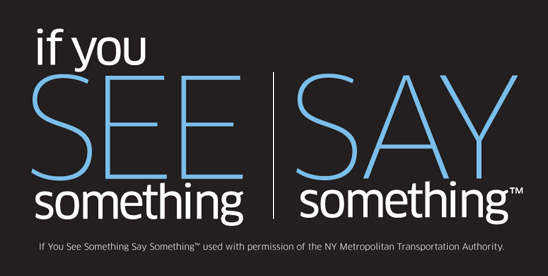 If You See Something Say Something