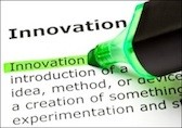Green highlighter highlighting Innovation