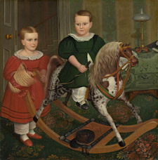 Image: Robert Peckham, The Hobby Horse, c. 1840, National Gallery of Art, Washington, Gift of Edgar William and Bernice Chrysler Garbisch