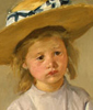 Image: Mary Cassatt, Child in a Straw Hat, c. 1886, Collection of Mr. and Mrs. Paul Mellon, 1983.1.17