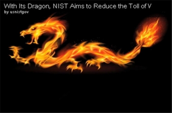 Image of fiery NIST "dragon" (© DVARG/Shutterstock)