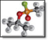 Icono de estructura química.