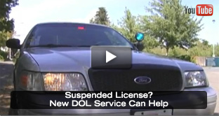 Suspended license? New DOL service can help
