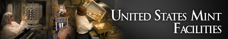 Banner: United States Mint Facilities