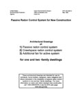 Passive Radon Control System for New Construction