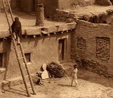 (photo) Zuni houses. (Harpers Ferry Center)