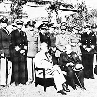 World Leaders at the Casablanca Conference