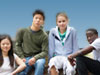 photograph diverse smiling teens