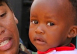 CDR Skinner consoling young boy after he receives his vaccination injections