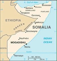 Date: 03/27/2012 Description: Map of Somalia © CIA World Fact Book