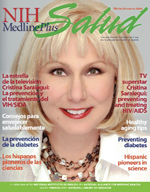 The Cover of the Winter 2009 issue of NIH MedlinePlus Salud