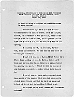 FDR remarks at Garrett Indiana