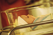 Baby in hospital crib